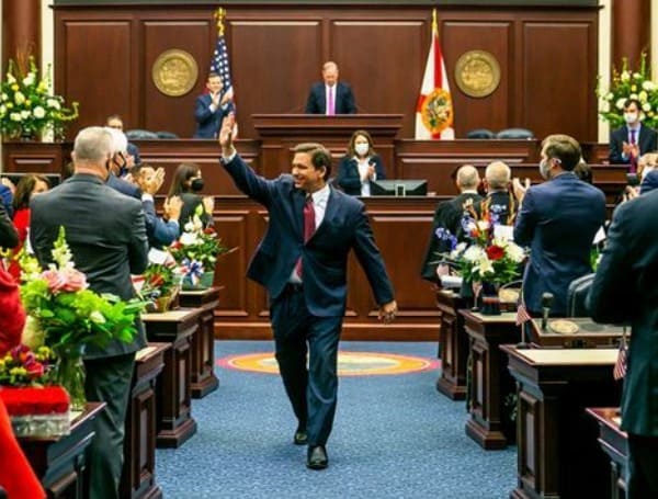 Florida Gov. DeSantis: Big Tech, Law and Order, Election Integrity Florida Gov. DeSantis: Big Tech, Law and Order, Election Integrity