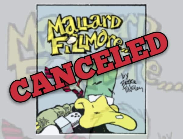 Canceled: Gannett Cancels Cartoon Duck From Newspapers Canceled: Gannett Cancels Cartoon Duck From Newspapers