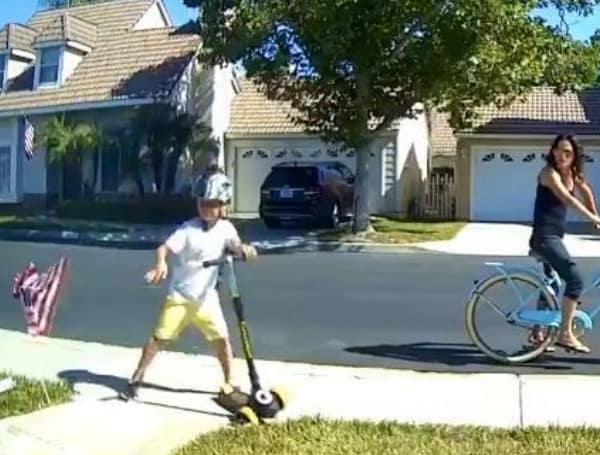 ‘Nice Work Mom’ Child Caught On Camera Desecrating American Flag
