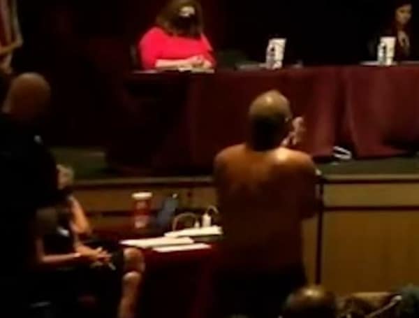 ‘If You Would Mind Putting Your Pants Back On’ Texas Man Strips Down To Underwear While Debating Masks With School Board