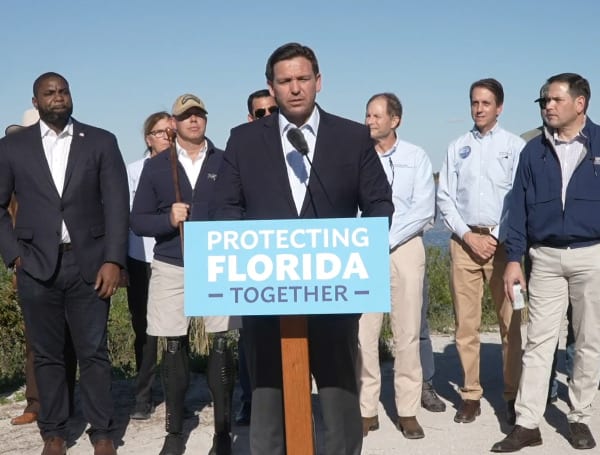 “Some Jackasses” Florida Gov. DeSantis Slams Democratic Critics “Smear Campaign” On Nazi Demonstrators