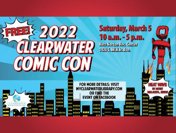 Clearwater Comic Con Returns, Now Located At Ross Norton Recreation Complex Clearwater Comic Con Returns, Now Located At Ross Norton Recreation Complex