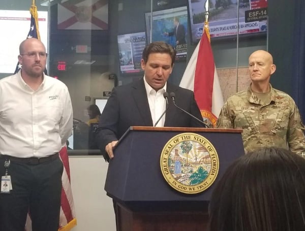 Florida Governor Ron DeSantis To Give Update On Hurricane Ian At 7:30 AM