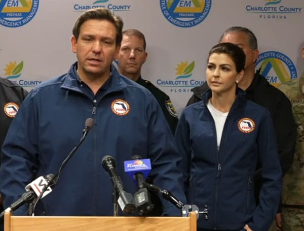 Governor Ron DeSantis: Florida Response To Hurricane Ian Continues