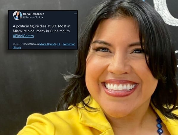 Past Tweets Of Karla Hernández-Mats Keep Coming Back To Haunt Florida Gov. Candidate Charlie Crist