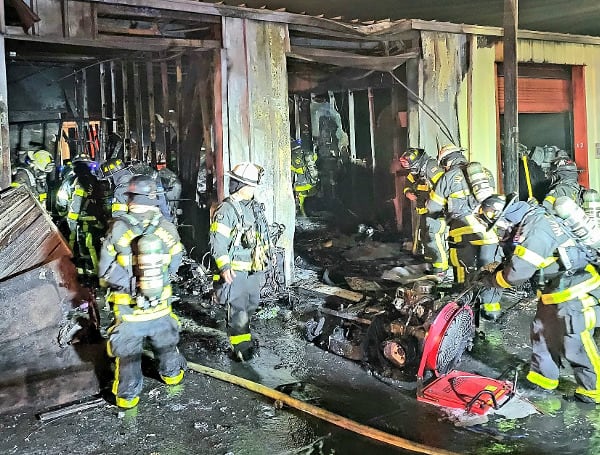 One Person Injured In Early Morning Tampa Storage Unit Fire
