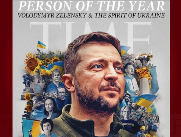Ukrainian President Zelenskyy Beats Out Florida Gov. DeSantis For TIME “Person Of The Year”