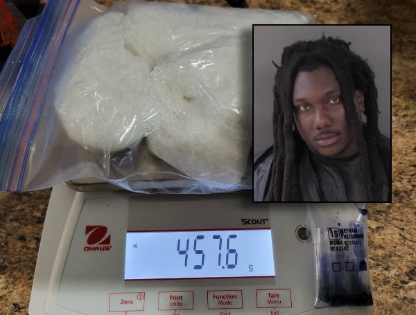 Traveling Florida Drug Dealer Arrested During Scheduled Delivery Of 1 Pound Of Meth Traveling Florida Drug Dealer Arrested During Scheduled Delivery Of 1 Pound Of Meth