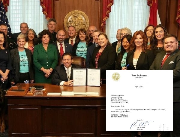 Florida Gov. DeSantis Signs ‘Constitutional Carry’ Bill, Goes Into Effect On July 1, 2023