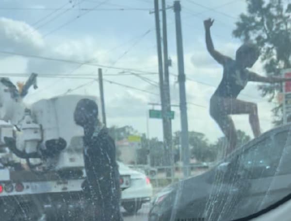 VIDEO: Florida Highway Patrol Arrest 1 In Violent Road Rage Incident, Searching For 2nd Suspect VIDEO: Florida Highway Patrol Arrest 1 In Violent Road Rage Incident, Searching For 2nd Suspect