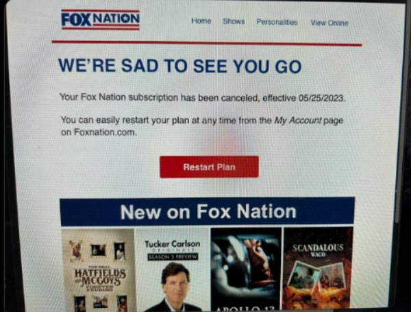 ‘Done With Fox’ Trends Following Release Of Tucker Carlson