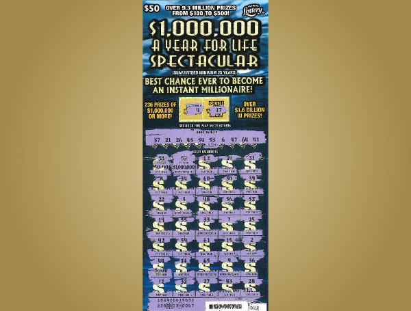 Florida Man Wins $1 Million On Scratch-Off Lottery Ticket From Jiffy Food And Deli