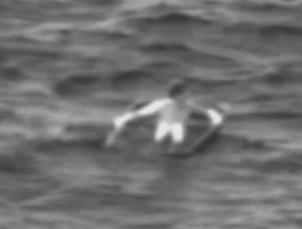 VIDEO: Florida Man Rescued By U.S. Coast Guard Nearly 12 Miles Off The Coast