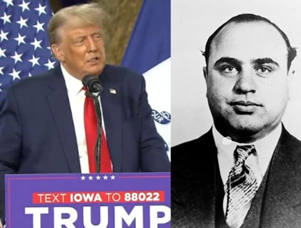 Trump Says He Has Been Indicted More Times Than Al Capone ‘They Call Him Scarface’