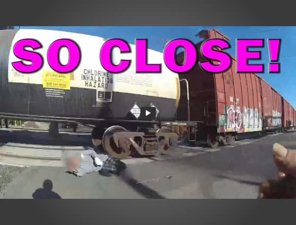 Man In Wheelchair Stuck On Train Tracks Luckily Saved By Cop, LEO Round Table Man In Wheelchair Stuck On Train Tracks Luckily Saved By Cop, LEO Round Table