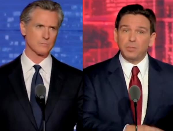 California Gov. Newsom’s Wife Ends Debate With Florida Gov. DeSantis During Clobbering “We’re Done” California Gov. Newsom’s Wife Ends Debate With Florida Gov. DeSantis During Clobbering “We’re Done”