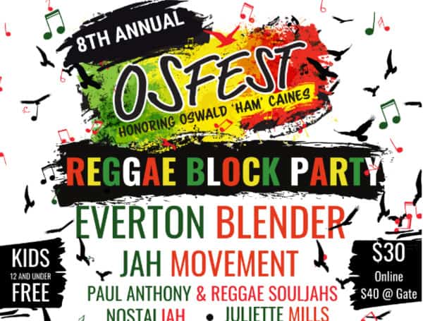 8th Annual Osfest Reggae Block Party Returns To Sarasota 8th Annual Osfest Reggae Block Party Returns To Sarasota