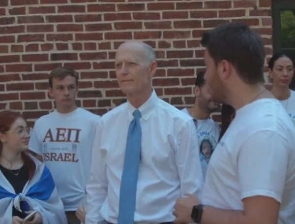 Florida Sen. Rick Scott Joins South Carolina Sen. Tim Scott In Resolution Condemning Campus Antisemitism Florida Sen. Rick Scott Joins South Carolina Sen. Tim Scott In Resolution Condemning Campus Antisemitism