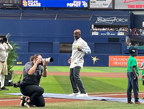 Fred McGriff So Happy To Be In His Hometown Tampa Bay Rays Hall Of Fame