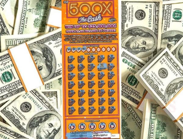 Florida Man Turns $50 Into $1 Million With Scratch-Off Lottery Win Florida Man Turns $50 Into $1 Million With Scratch-Off Lottery Win