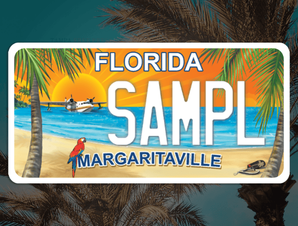 It’s 5 O’Clock Somewhere! Florida Margaritaville License Plates Set To Hit Roads Within Months It’s 5 O’Clock Somewhere! Florida Margaritaville License Plates Set To Hit Roads Within Months