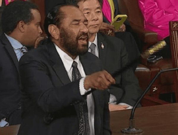 House Slaps Down Texas Rep. Al Green With Censure After Trump Speech Meltdown