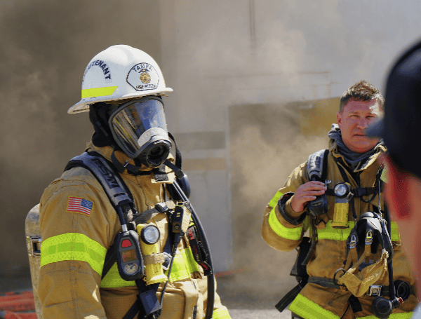 Commercial Fire Snarls Tampa Traffic, One Firefighter Injured