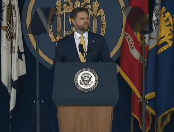 Vice President J.D. Vance Sets Politics Aside, Hails Naval Academy Graduates As Nation’s Pride