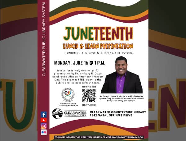 Clearwater To Host Three-Day Juneteenth Freedom Day Celebration