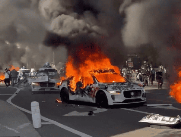 Electric Vehicle Battery Smoke A Growing Concern After LA Protests, Waymo Fires
