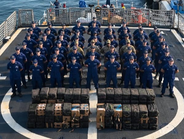 Florida Offload: Coast Guard Seizes Nearly 10,000 Pounds, $73.7 Million In Cocaine