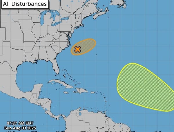 NHC Watching System Off North Carolina Coast And Another Rolling Off Africa