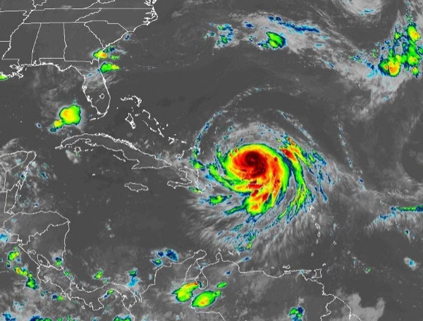 Hurricane Erin Weakens To Category 3 After Rapid Surge