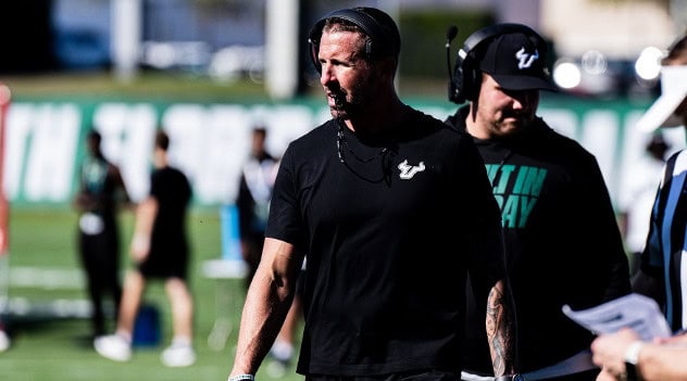 Coach Brian Hartline (USF Athletics)
