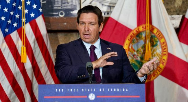 Florida Gov. Ron DeSantis