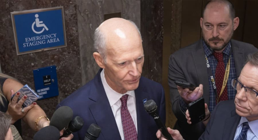 Florida Sen. Rick Scott Questions Witness On California Election Fraud Allegations Florida Sen. Rick Scott Questions Witness On California Election Fraud Allegations