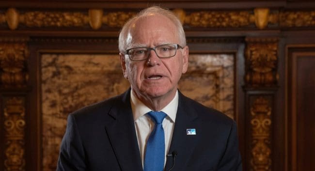 Minnesota Gov. Tim Walz