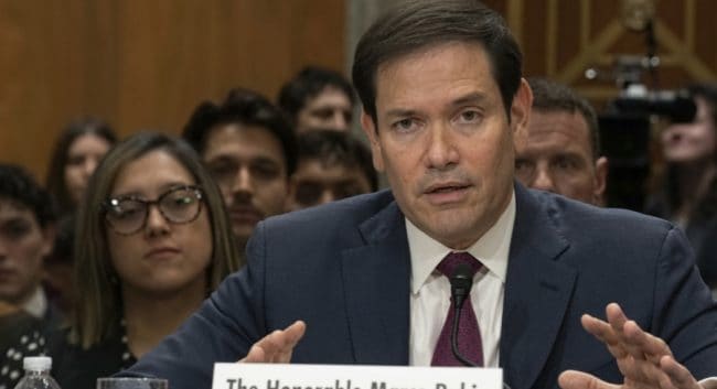 Secretary of State Marco Rubio