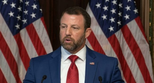 Homeland Security Secretary Markwayne Mullin