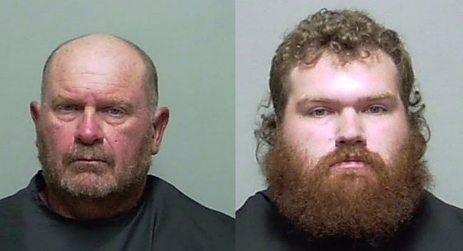 Gary Coston, 49, and his son, Dillan Coston, 27 (PCSO)
