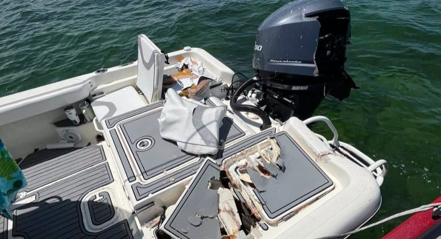 Two Boats Collide Off Hernando Beach Coast; One Person Injured
