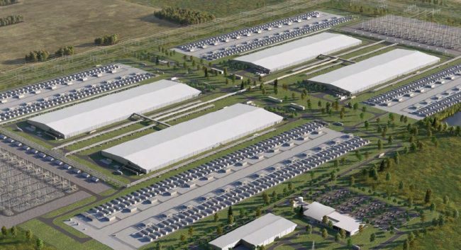 1GW data center in Sturgeon County, Alberta (Meta)