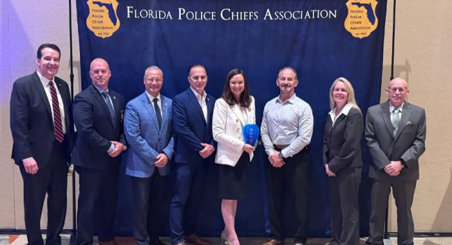 Florida Sen. Moody Grabs Top Police Award After Orlando Summer Rally