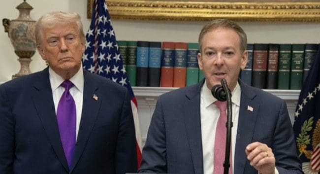President Trump and Lee Zeldin