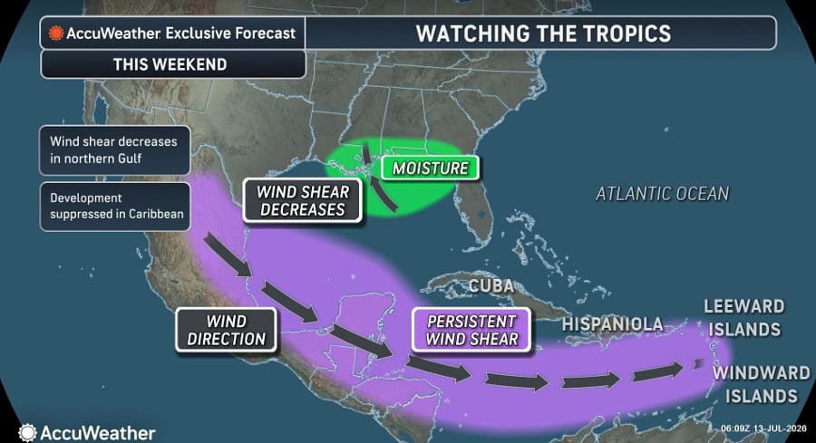 Gulf Of America On Watch As Dying Cold Front Threatens To Fuel Season’s Next Tropical Storm Gulf Of America On Watch As Dying Cold Front Threatens To Fuel Season’s Next Tropical Storm