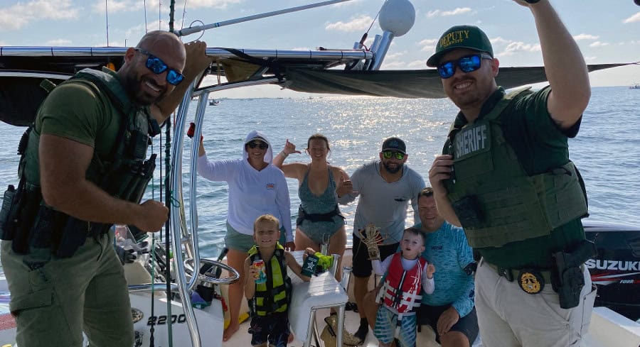 Injured Turtle Rescued, No Arrests Made On Day 1 Of Lobster Mini Season In The Florida Keys