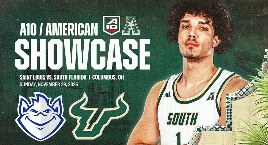 USF To Headline New A-10/American Showcase Against Saint Louis On ESPN