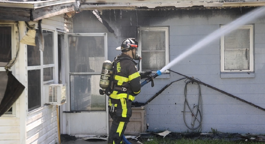Hillsborough County Firefighters Knock Down Plant City House Fire Visible From I-4