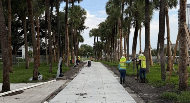 University of Tampa Waterfront Trail Section Set to Open by Year's End
