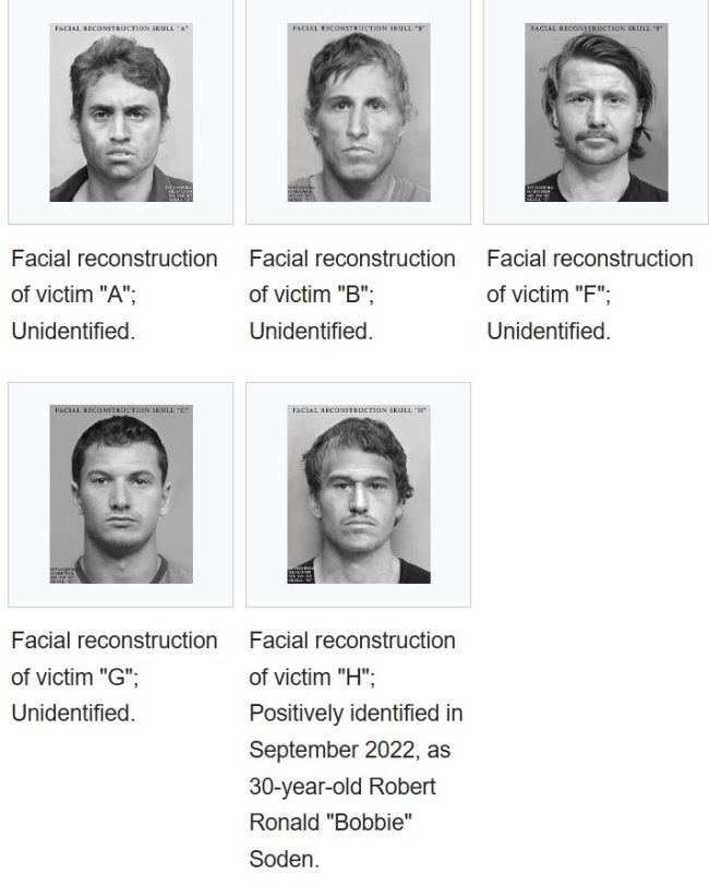 Unidentified Hog Trail Murder Victims